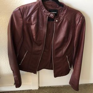 Express authentic leather jacket!!